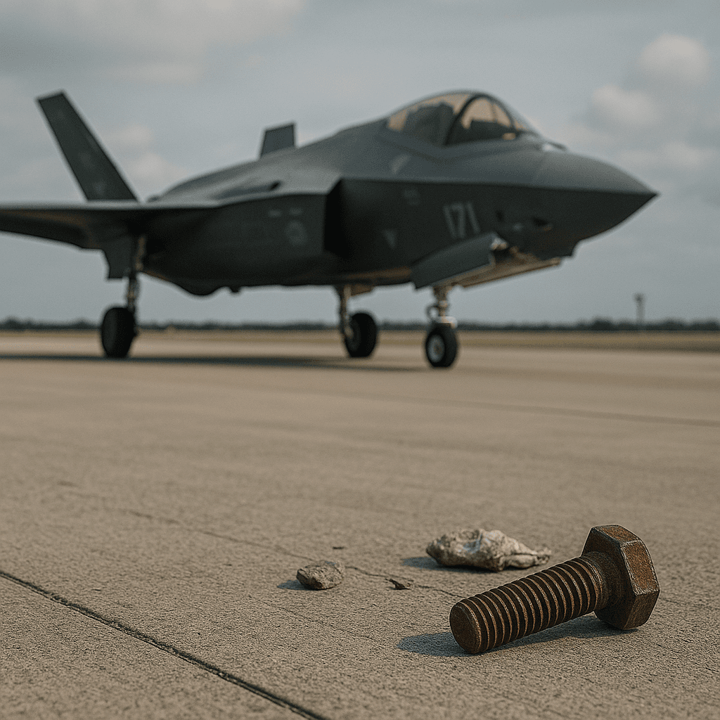 Foreign Object Debris in Military Aviation: The Silent Enemy